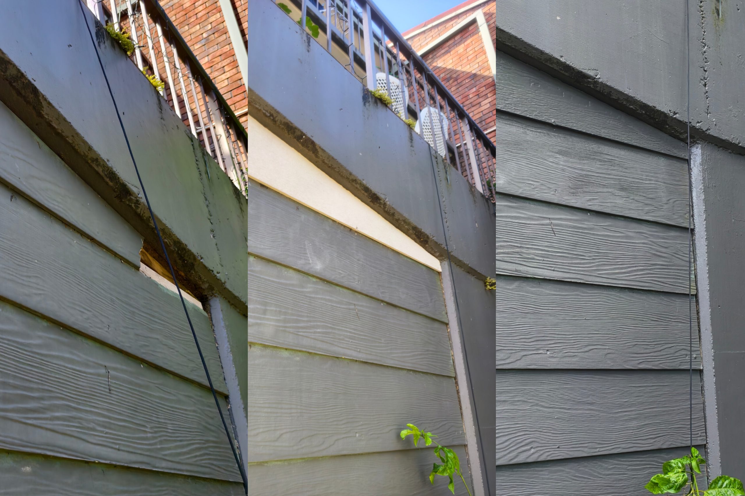 Professional exterior cladding replacement and repair service by Paradise Handyman.